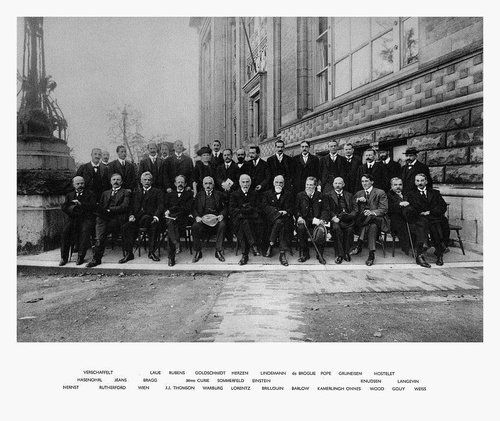 Deuxième Congrès Solvay de physique, 1913.