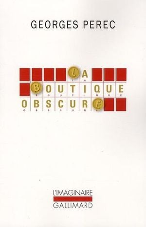 La boutique obscure